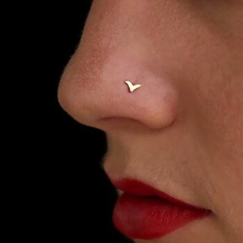 925 Italian silver (রূপা) Bird Nosepin-L shape