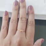Hallmarked Pure 18carat Gold Custom Letter Ring photo review